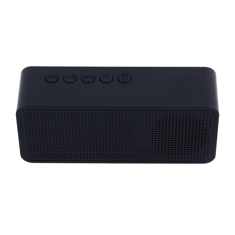 Mirror Alarm Clock Bluetooth Speaker Rechargeable Digital Alarm Clock Bluetooth