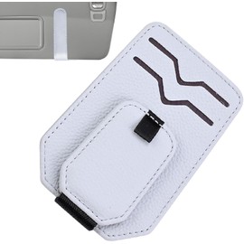 Sujetador de Gafas de Sol para Clip de la Visera del Coche Accesorios Magnéticos para Interior De Automóvil Sujetador Magnético de Gafas de Sol para Visor del Coche para RV, Automóvil,