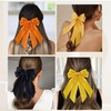 hisial 6Pcs Bow Hair Ties No Damage Ponytail Holders Hair