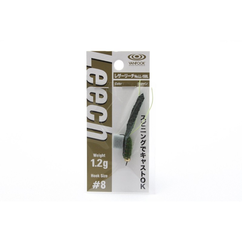 VANFOOK LL-15BL Leather Reach, Green, 0.04 oz (1.2 g)