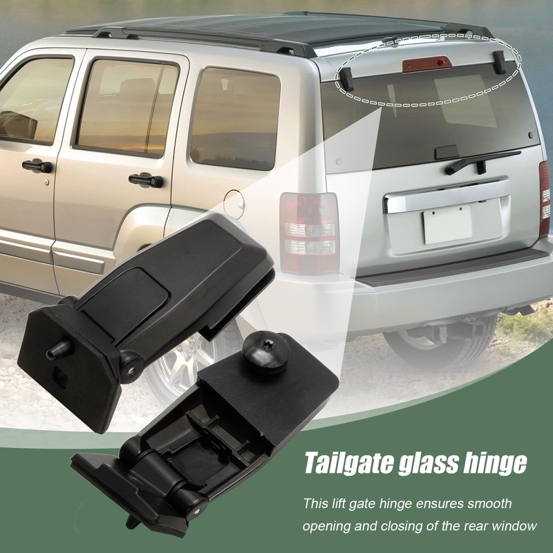 UOIENRT 57010061AB 57010060AB Rear Window Hinge Set Liftgate Glass Hinge