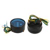 Motorcycle Fuel Level Gauge 52mm Housing Diameter LED Light Display