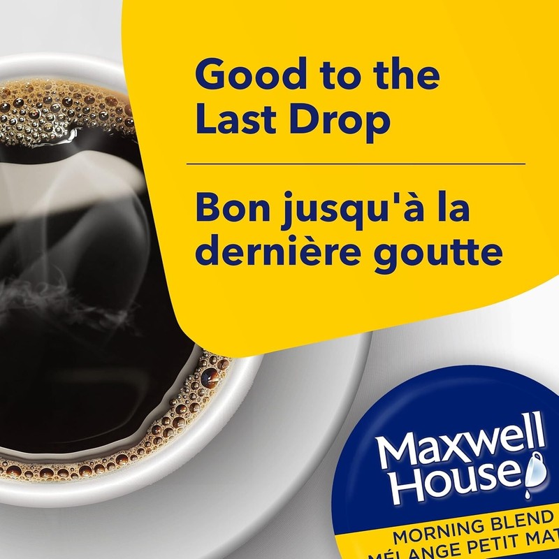 Maxwell House Morning Blend Tassimo Ground Coffee Brewing Pods 28