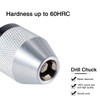 KATUR Keyless Drill Chuck Quick Change Adapter Converter 1/4 Inch