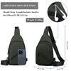 Long Keeper Small Sling bag Crossbody Backpack for Men Women