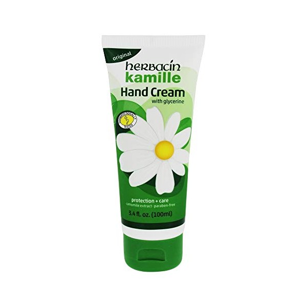 Herbacin Kamille Hand Cream, 3.4 Fl Oz (Pack of 3)