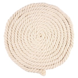 Cotton Rope 5 m x 15 mm Thick Rope Macrame Cord Braided Hanging Rope