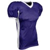 CHAMPRO Boys' Youth Blitz Football Jersey, Purple, White