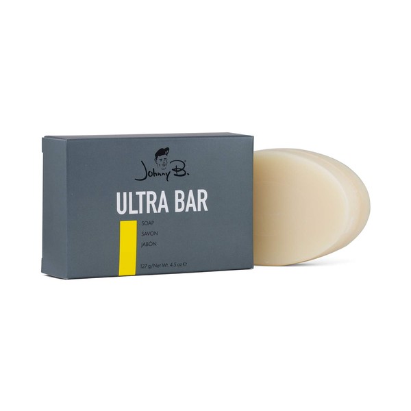 JOHNNY B. Professional Ultra Bar Soap for Men 4 oz.