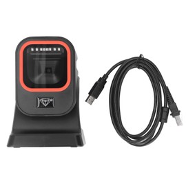 1D 2D Desktop Barcode Scanner Automatic Sensing QR Code Reader for Warehouse Supermarket Retail Store