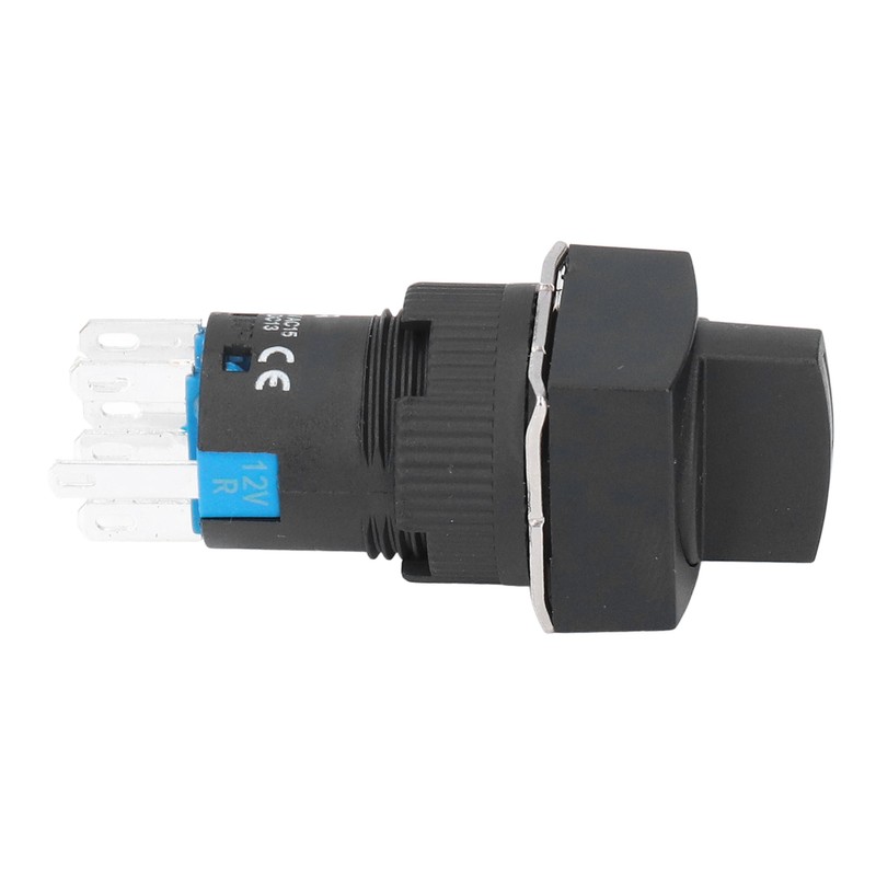 25Pcs Knob Selector Switch Self Locking 3 Speed with Light