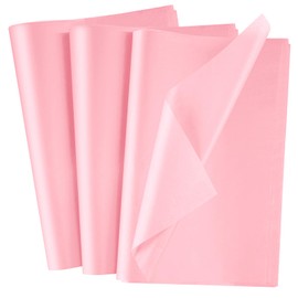 NEBURORA 100 Sheets Pink Tissue Paper for Gift Bag Wrapping Tissue Paper 20x14 Inches Hot Pink Decorative Art Paper for DIY Crafts Birthday Weddings Valentines Party Decor