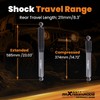 2-5" Rear Shock Absorbers for Jeep Wrangler YJ 4WD 1987-1995,
