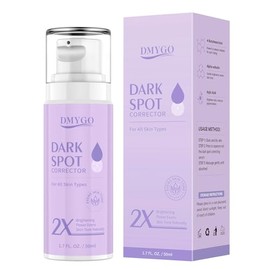 Eliminador de manchas oscuras para cara y cuerpo – Suero corrector de manchas oscuras para manchas solares, manchas de la edad, manchas marrones, peca