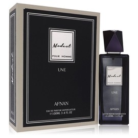 Afnan Modest Pour Homme Une by Afnan Eau De Parfum Spray 3.4 oz for Men