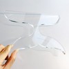 Whale Tail Charcuterie Board Handle Template, Clear Acrylic Template, Woodworking