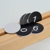 Plastic Numbered Discs Number Tags Engraved Numbered Tags Without Hole