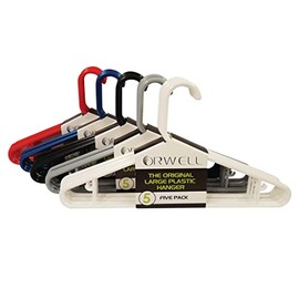 Orwell Original Large Plastic Hanger 5pk