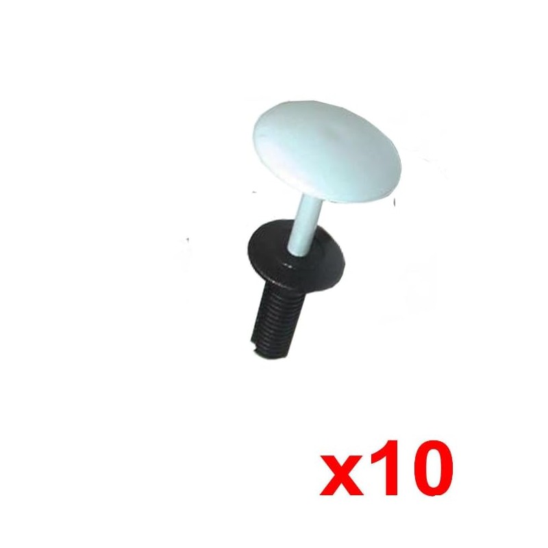 10X Roof Trunk Lining Trim Retainer Clips For CITROEN For
