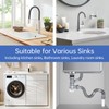 Oblectatio Dishwasher Drain Hose Adapter: Y-Shaped Kitchen Sink Strainer Connector
