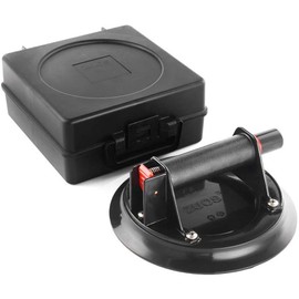 ZUOS 8" Glass Suction Cup Heavy Duty Hand-held Glass Lifter, Powerful Industrial Vacuum Lifter with handle for Granite Lifting &Window Replacement, 240 lbs