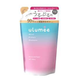ulumee moist protein shampoo refill 400ml