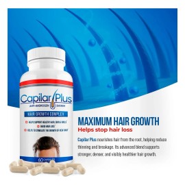 Calvistop Capilar Plus Suplemento Alimenticio 60 Cpsulas Sin Sabor                                                                                    