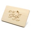 Breakfast Board for Sister for e.g. Birthday Chopping Board Wooden