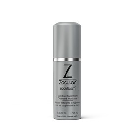 Zocular ZocuFoam Eyelid Cleanser - Foaming Eyelid Scrub - Natural pH Balanced Solution - 25mL
