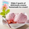 Nostalgia 2-Quart Homemade Premium Strawberry Ice Cream Starter Mix (8-Pack)