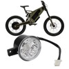 LED Front Headlight Lamp High Low Beam Mode 12V Universal