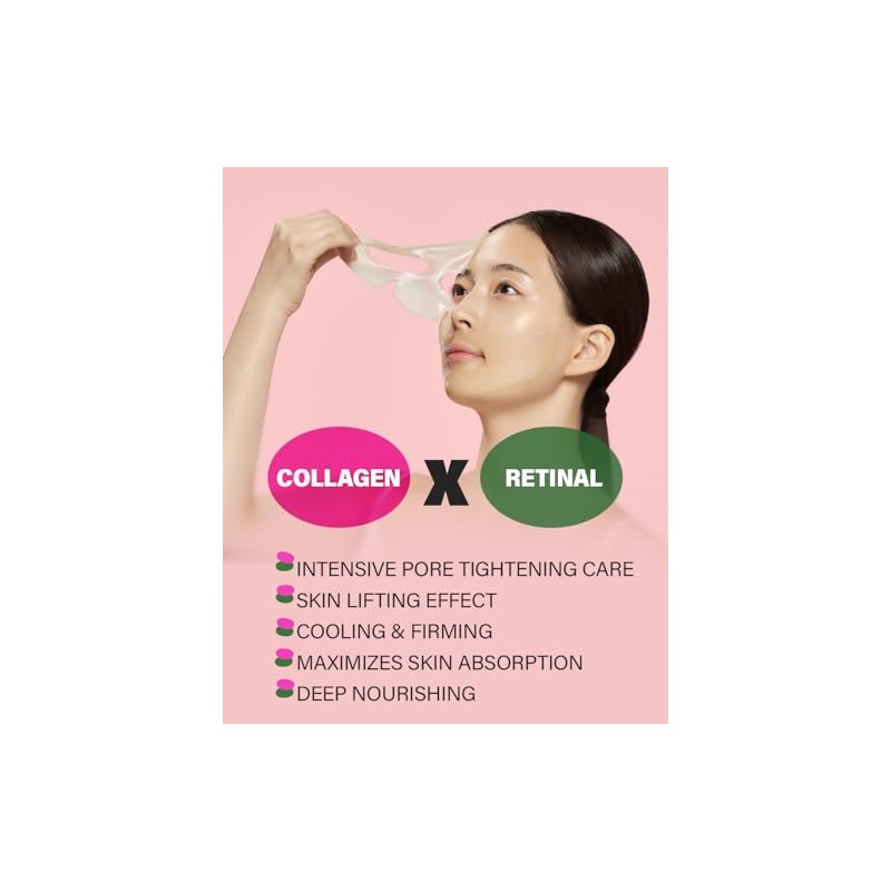 CKD Pore Elasticity Mask with Retino Collagen Small Molecule, Hydrogel