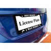 oFloral Just Wishin I was Fishin Aluminum Alloy License Plate
