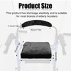 Rollator Walker Seat & Backrest Cover Set,Soft Faux Fur Design