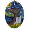 Whimsical Night Sky Skewbald Missouri Fox Trotter Horse Christmas Ornament