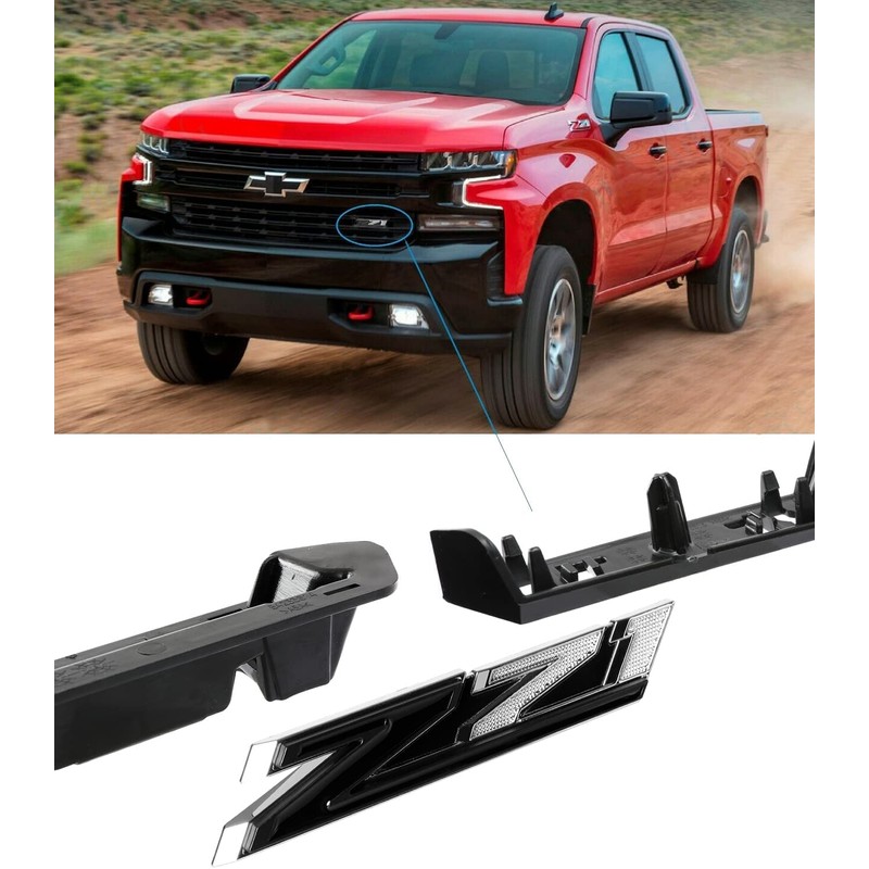 (Set of 3) 2019-2024 OEM 2pack Side Decals Emblems +