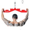 M MANUEKLEAR Lat Pull Down Bar with 6 Ergonomic Handles,