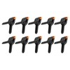 10Pcs Spring Clamp Plastic Clip Fixture Repair Fastening Tool Set