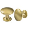 LONTAN Pack of 10 Furniture Knobs, Gold Kitchen Knobs, Gold