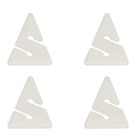 4Pcs Scuba Dive Line Arrow Marker Wreck Cave Dive Triangle Line Arrow Marker ABS Triangle Shape Guide Rope Indicator for Techical Cave Diving Diver Luminous Colour