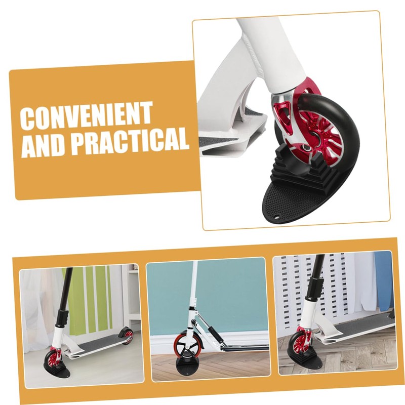Kisangel Scooter Stand for Parking Easy Install Plastic Holder for