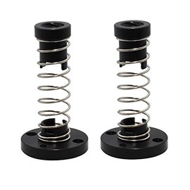 2-Pack Z Axis Trapezoid Motor Screw Nut T8 Lead Screw POM Anti Backlash Nut Compatible with Prusa i3 MK2S MK3 MK3S MK2.5 MK2.5S 3D Printer Spring Loaded Elimination Gap Nuts