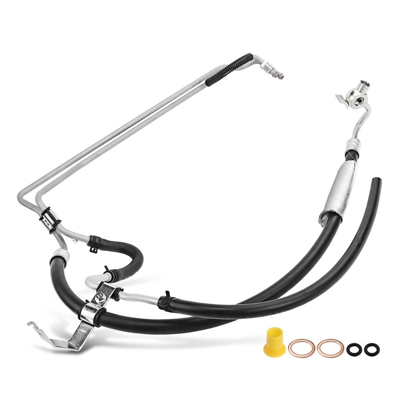A-Premium Power Steering Pressure & Return Line Hose Assembly Compatible