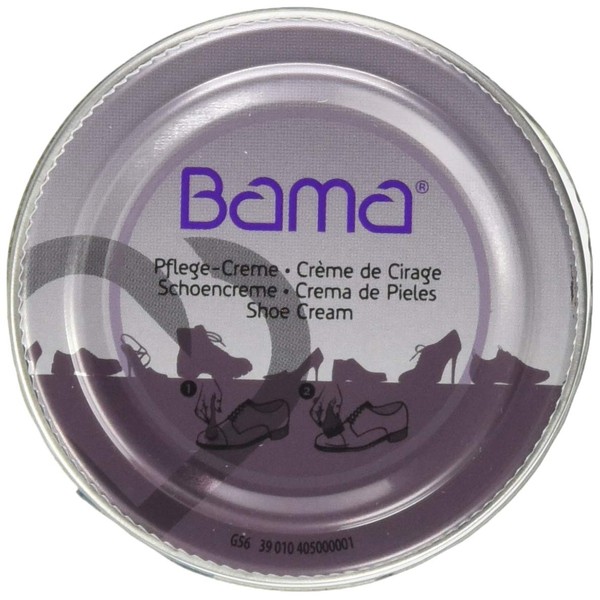 Bama Care, jar of cream for smooth leather (Bama Pflegecreme 50 Ml Farblos) - clear, size: 50 ml