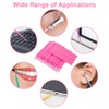 Pack of 400 Disposable Micro Brushes Eyelash Extensions, Micro Applicators