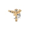 Bradas 0260 Brass Sprinkler 35 m AG 3/4 Inch Circular