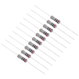 QUARKZMAN Pack of 50 Carbon Film Resistors 200 ohm 1 W 5% Metal Layer Resistor for Industrial Electrical Electronics Craft Projects