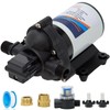 Ceelpeopar 12 Volt Sprayer Pump, Chemical and Corrosion Resistant, 2.5GPM