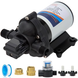 Ceelpeopar 12 Volt Sprayer Pump, Chemical and Corrosion Resistant, 2.5GPM