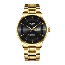 NIBOSI Watches for Men Quartz Analog Watch for Business, Sports & Daily Use
